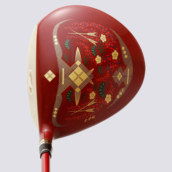 Honma Golf  The Beres Aizu Themed 5-Way Embroidered Soft Pink and